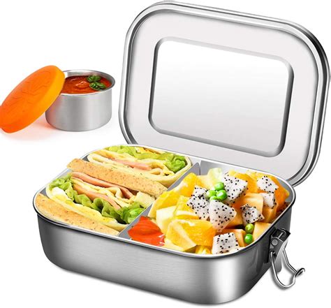 bento box kids stainless steel|stainless lunch box for kids.